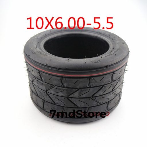 [7344] Mini Harley 10inch Tire | Tubeless Tire | 10x6.00-5.5