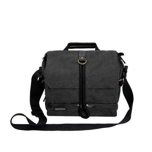 [8049] Promate | XPlore-M | Contemporary DSLR Camera Bag with Adjustable Storage, Water-Resistant Cover and Shoulder Strap