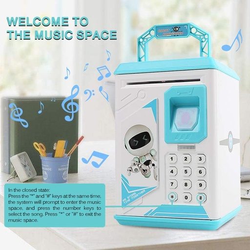 [8074] Robot Bodyguard Age 3+ A Fingerprint Induction Version