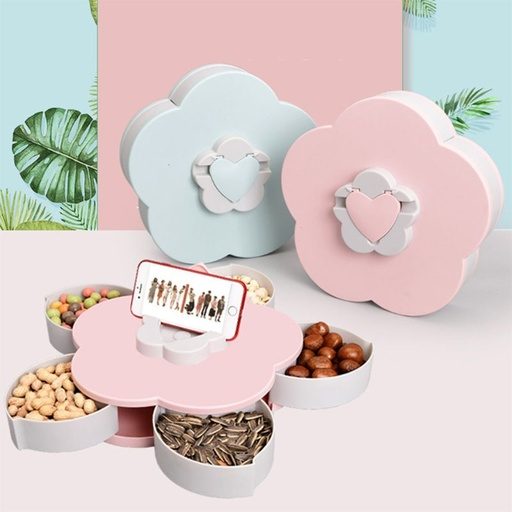 [3106] PATTERN ROTATING CANDY PLATE SINGLE LAYER
