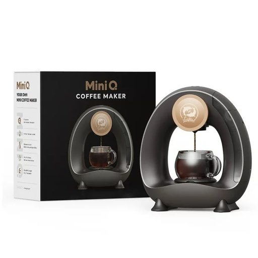 [9024] MINI Q PORTABLE COFFEE MAKER | FIT ANYWHERE | SMART TEMPERATURE CONTROL | WASHABLE & REUSABLE PARTS | MA2205 | 1400W