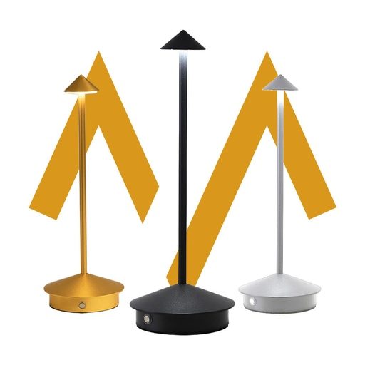 [10135] 7MD Table Lamp Rechargeable Unique Bedside LED Light With 3 Brightness Level Table Light Model: 7MD2404