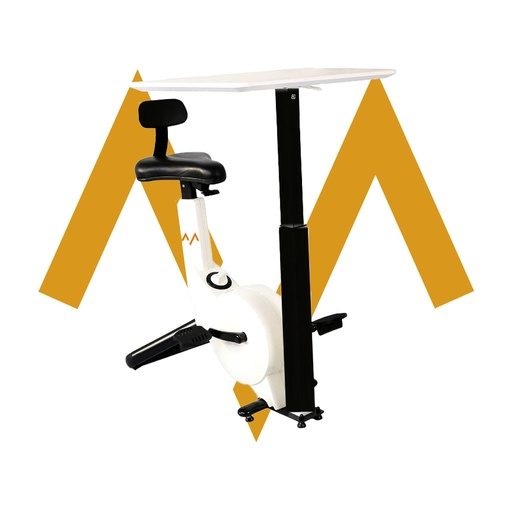 [10194] 7MD Store Indoor Fitness Exercise Bike Cycle Magnetic Exercise Bike With Laptop Desk & Back-Rest
